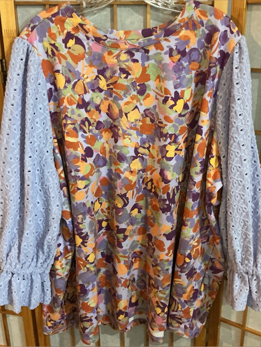 NEW LOGO BY LORI GOLDSTEIN TUNIC TOP